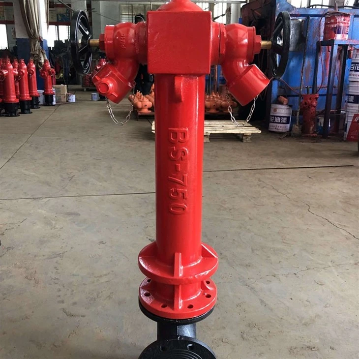 2 Ways Outdoor Fire Hydrant Of British Type SJ-SS BS750
