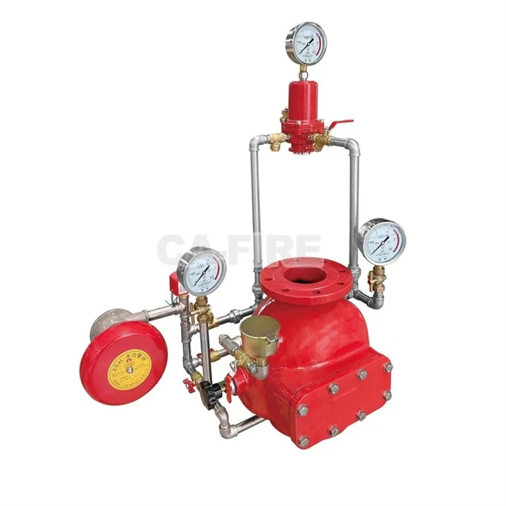 Wet System Alarm Valve Fire